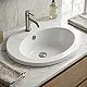 Sanipure Saturn Countertop Basin, 60 cm, White - Image 1