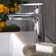 Hansgrohe Talis E Basin Mixer 11 cm with Pop-up Waste, 3/8 Feed (71710006) - Image 2
