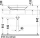 Duravit DuraStyle Above-Counter Basin, 60 × 38 cm, Matt Black - Image 4
