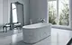 Sanipure Romano 001000770030 One-Piece Bathtub, Marble, 180 × 80 cm - Image 2