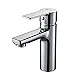 Global Standard Sky GS L 1070-ND-CP Basin Mixer, Glossy Chrome, Height 16 cm - Image 2