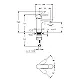 Global Standard Sky GS L 1070-ND-RGP Basin Mixer, Glossy Rose Gold, Height 16 cm - Image 3
