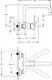 Global Standard Mira Plus GSL 1045 CP Wall-Mounted Kitchen Mixer, Chrome with Upper Spout - Image 2