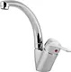Global Standard Fiora GSL 1055 CP Pillar Kitchen Mixer, Chrome, Height 26 cm - Image 1