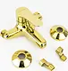 Global Standard Mira Plus GSL 1011 GP Bath Mixer with Diverter, Gold - Image 3