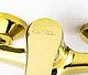 Global Standard Mira Plus GSL 1011 GP Bath Mixer with Diverter, Gold - Image 4