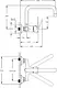 Global Standard Mira Plus GSL 1045 GP Wall-Mounted Kitchen Mixer, High Spout, Gold - Image 5