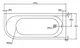 Duravit Santorini Seamless One-Piece Bathtub with Side Panel, White, 170 × 70 cm, Right - Image 4