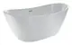 Duravit Aphrodite 806466 One-Piece Bathtub with Side Panel, 170 × 78 cm, White - Image 1