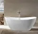 Duravit Aphrodite 806466 One-Piece Bathtub with Side Panel, 170 × 78 cm, White - Image 3