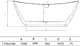 Duravit Aphrodite 806466 One-Piece Bathtub with Side Panel, 170 × 78 cm, White - Image 7