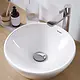 Duravit D-Neo Countertop Basin, 40 cm Circular with Fixing Set, White - Image 2