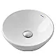 Duravit D-Neo Countertop Basin, 40 cm Circular with Fixing Set, White - Image 1