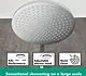 Hansgrohe Crometta S 27270000 Shower Column with 24 cm Round Head and Hand Shower, Chrome - Image 3