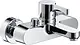 Hansgrohe Metris 31460006 Single Lever Bath Mixer with Ceramic Cartridge and Diverter, Chrome - Image 1