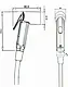 Ideal Standard G0925AA ABS Bidet Spray Set, Chrome - Image 5