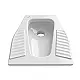Lecico Mona Squatting Oriental Toilet, White - Image 2