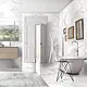 Gemma Galaxy White Glossy Glazed Porcelain, 60 × 120 cm, Second Choice - Image 1