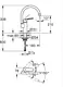 Grohe Eurosmart 33202003 Tall Pillar Kitchen Mixer - Image 6