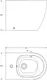 Vega Floor-Standing Bidet, White - Image 3