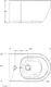 Vega Wall-Hung Bidet, White - Image 3