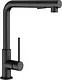 Genebre FR6120841 Pull-Out Kitchen Mixer, Matte Black, 31 cm, 2-Function Spray, Spanish - Image 2