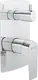 Juniper Concealed Bath Mixer 3 Outlets, Code 64118324566, Chrome - Image 1