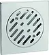 Genebre Square Shower Drain Cover 21009, 15 × 15 cm, Stainless Steel (Spanish Import) - Image 2