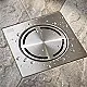 Genebre 21006 Touch Stainless Steel Floor Drain Cover, 15 × 15 cm, Imported Spanish Made - Image 1