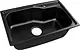 High Stone Granite Kitchen Sink Matte Black Code 304, 45 × 72 cm, Mixer Hole and 4 inch Drain Hole - Image 2