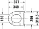 Number One Kids Soft-Close Toilet Seat & Cover for Wall-Hung Toilet, White - Image 3