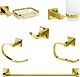 Dream DR 6600 G 6-Piece Stainless Steel Accessories Set, Gold - Image 2