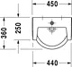 Duravit Starck 3 Urinal, White, Top Inlet with Shower - Image 2