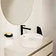 The Gap Round Countertop Basin 39 × 39 cm, White - Image 2