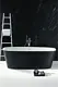 Tonic 2 One-Piece Bathtub 180 × 80 cm, White × Black, GA256V3 - Image 4
