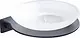 Banox Circular Soap Dish with Plate (soh-01-01S), Stainless Steel 304, Black - Image 2