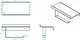 Banox Stainless Steel Towel Holder with Shelf, Black (tph-01-01S) - Image 3