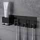 Banox Stainless Steel Toothbrush and Toothpaste Holder, Black (tbh-02-01S) - Image 3