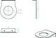 Banox (soh-01-02S) 304 Stainless Steel Round Soap Dish, Silver - Image 3