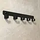 Banox Stainless Steel 5-Hook Hanger, Black (ho-01-01S) - Image 2