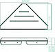 2-Tier Stainless Steel Corner Shelf Set, Silver (2co-01-02S) - Image 3