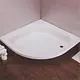 Duravit Corner Shower Tray 80 × 80 cm, White - Image 1