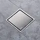 Pura FD-61-DC Stainless Steel Drain with Plastic Neck, 10 × 10 cm, Silver - Image 1