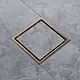 Purity FD-61-DRG Stainless Steel Drain with Plastic Neck, 20 × 20 cm, Rose Gold - Image 2