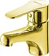 Global Standard Mira Plus GSL 1010 ND GP Basin Mixer, Gold, 12 cm Height