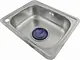 KS 570 Stainless Steel Kitchen Sink 56 × 46 cm, 0.8 mm Thickness, 6 inch Drain - Image 2