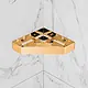 Infinity 514/1RG Stainless Steel Single Corner Shelf, Rose Gold - Image 1