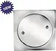 Gawad GX-000081 Square Shower Drain Plug 2 inch, Chrome - Image 2