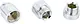 Global Standard A 3200 - 2 Extension Coupling Set, 140g, Chrome, 3 Pieces, ½ × ½ inch - Image 2