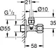 Grohe Small Angle Valve 22018000 M - Image 2